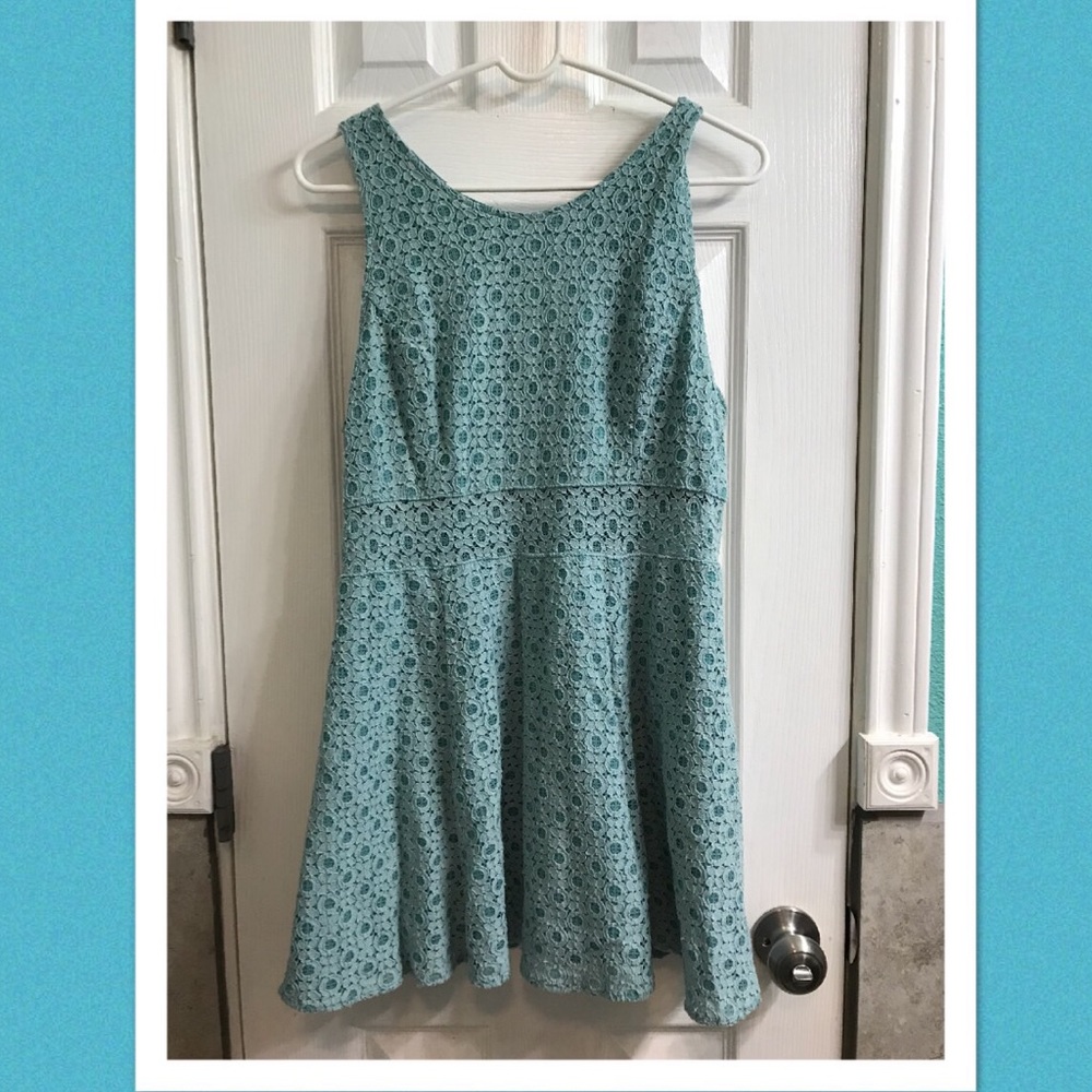Blue Lace Dress